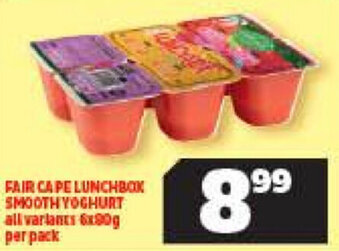 Fair Cape Lunchbox Smooth Yoghurt