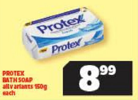 Protex Bath Soap 150g offer at Usave