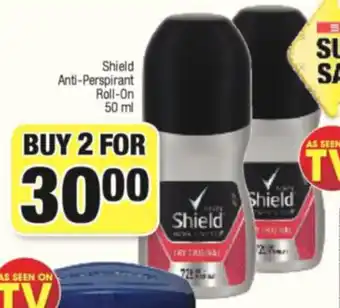Spar Shield Anti-Perspirant Roll-on 50ml offer