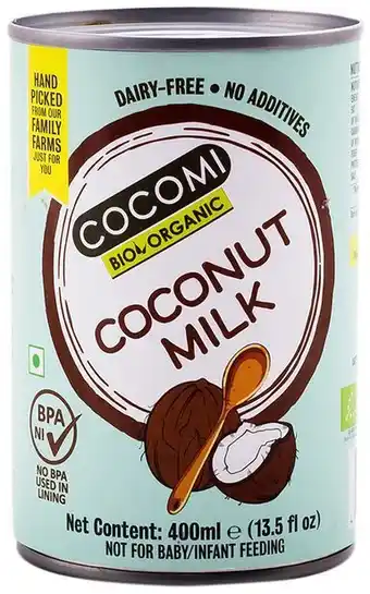 Faithful to Nature Cocomi – coconut milk offer