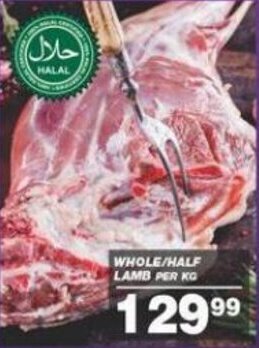 Whole/Half Lamb