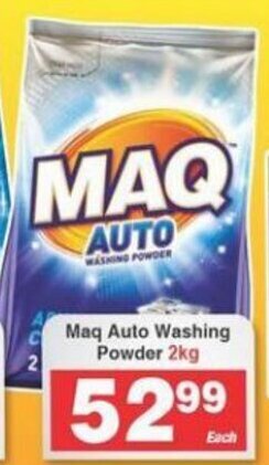 Frontline Maq Auto Washing Powder 2kg offer