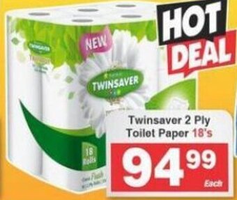 Frontline Twinsaver 2 Ply Toilet Paper 18's offer