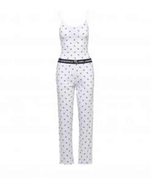 Europa Art Group Ikonik karl singlet pyjama set- white offer