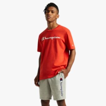 Sportscene Champion men's grey melange shorts offer