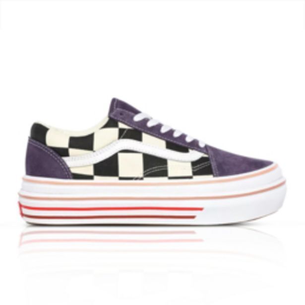 Sportscene Vans women's super comfycush old skool purple sneaker offer