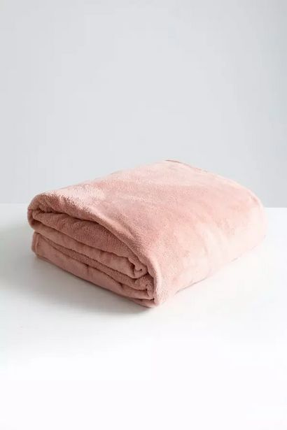 Sheet Street Coral fleece blanket l200xw220cm offer