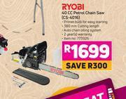 Game Ryobi 40cc petrol chain saw cs-4016 offer