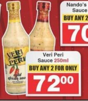 Frontline Veri Peri Sauce 250ml offer