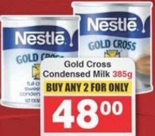 Frontline Gold Cross Condensed Milk 385g offer