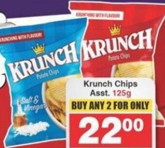 Frontline Krunch Chips Asst 125g offer