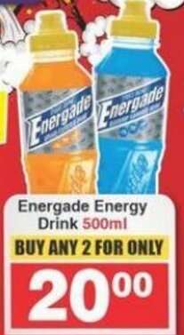 Frontline Energade Energy Drink 500ml offer