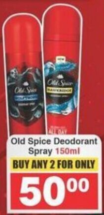 Old Spice Deodorant Spray 150ml