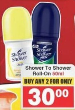 Frontline Shower to Shower Roll-On 50ml offer