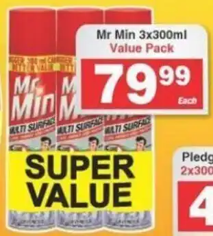 Frontline Mr Min 3 x 300ml offer