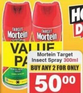 Mortein Target Insect Spray 300ml