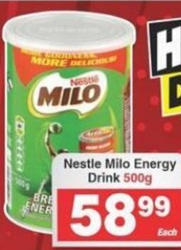 Frontline Nestle Milo Energy Drink 500g offer