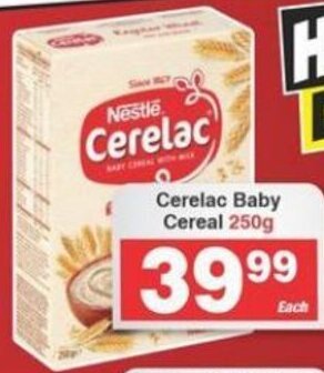 Frontline Cerelac Baby Cereal 250g offer