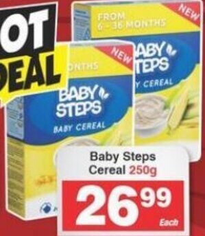Baby Steps Cereal 250g