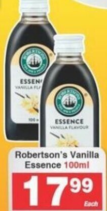 Robertson's Vanilla Essence 100ml