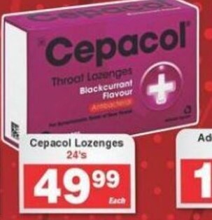 Cepacol Lozenges 24's