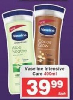 Frontline Vaseline Intensive Care 400ml offer