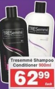 Frontline Tresemmé Shampoo Conditioner 900ml offer