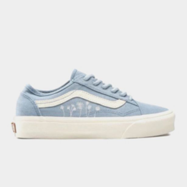 Vans women's eco theory old skool tapered blue sneaker offer at Sportscene