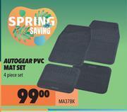 Midas Autogear pvc mat set ma37bk offer