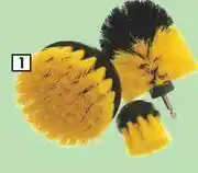 Midas Autogear car brush kits 3 piece set cleaning drill brush kit cwb01 offer