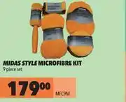 Midas Midas style microfibre kit 9 piece kit mfc9m offer