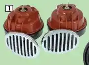 Autogear back up alarm & hooters 12v twin hooters ht060