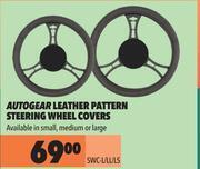 Autogear leather pattern steering wheel covers swc-l/ll/ls