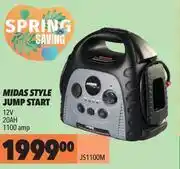 Midas Midas style jump start js1100m offer