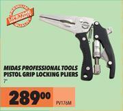 Midas Midas professional tools pistol grip locking pliers 7" pv176m offer