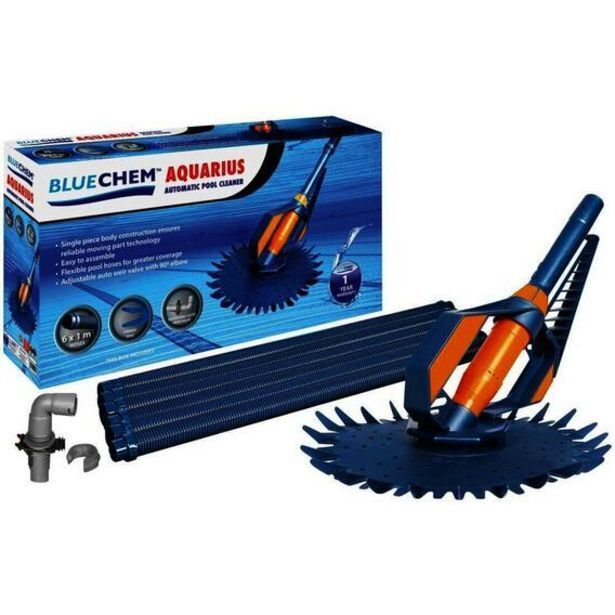 Blue chem aquarius combi pool cleaner offer at Game