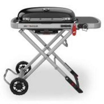 HiFi Corp Weber traveler lp portable gas bbq black offer