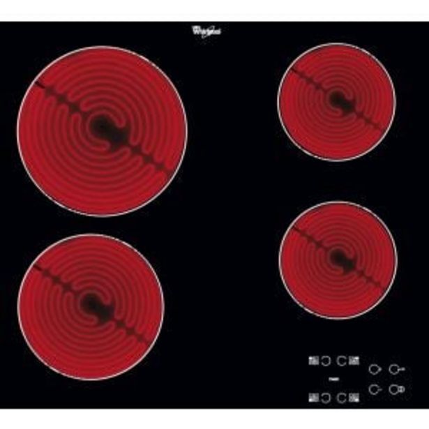 Hirsch's Whirlpool 60cm glass hob - akt8090/ne offer