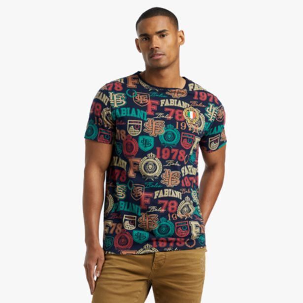 Fabiani Fls all over graphic t-shirt offer