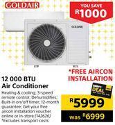 Builders Warehouse Goldair 12000 btu air conditioner offer