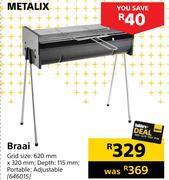 Builders Warehouse Metalix braai offer