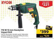 Builders Warehouse Ryobi 710w 13mm handyline impact drill hid710 offer
