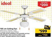 Builders Warehouse Ideal 105cm ceiling fan offer