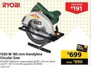 Ryobi 1250w 185mm handyline circular saw hcs1250