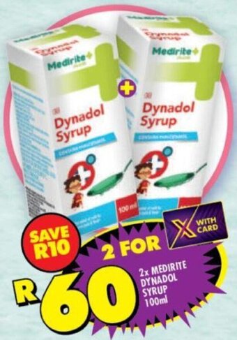 Shoprite Medirite Dynadol Syrup 100ml offer