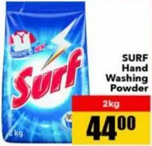 Jumbo Surf Hand Washing Powder 2kg offer