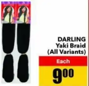 Jumbo Darling Yaki Braid offer