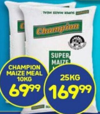 Super Save Champion Maize Meal 10kg offer