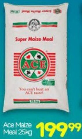Super Save Ace Maize Meal 25kg offer