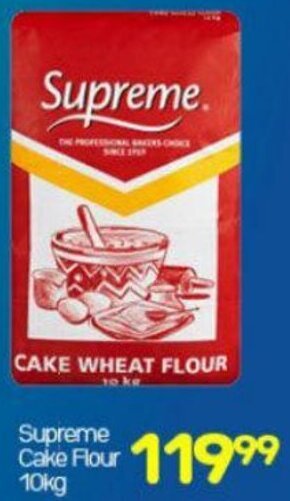 Super Save Supreme Cake Flour 10kg offer